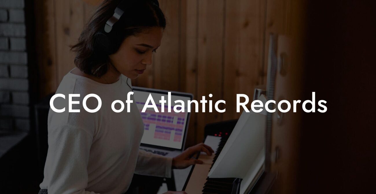 CEO of Atlantic Records