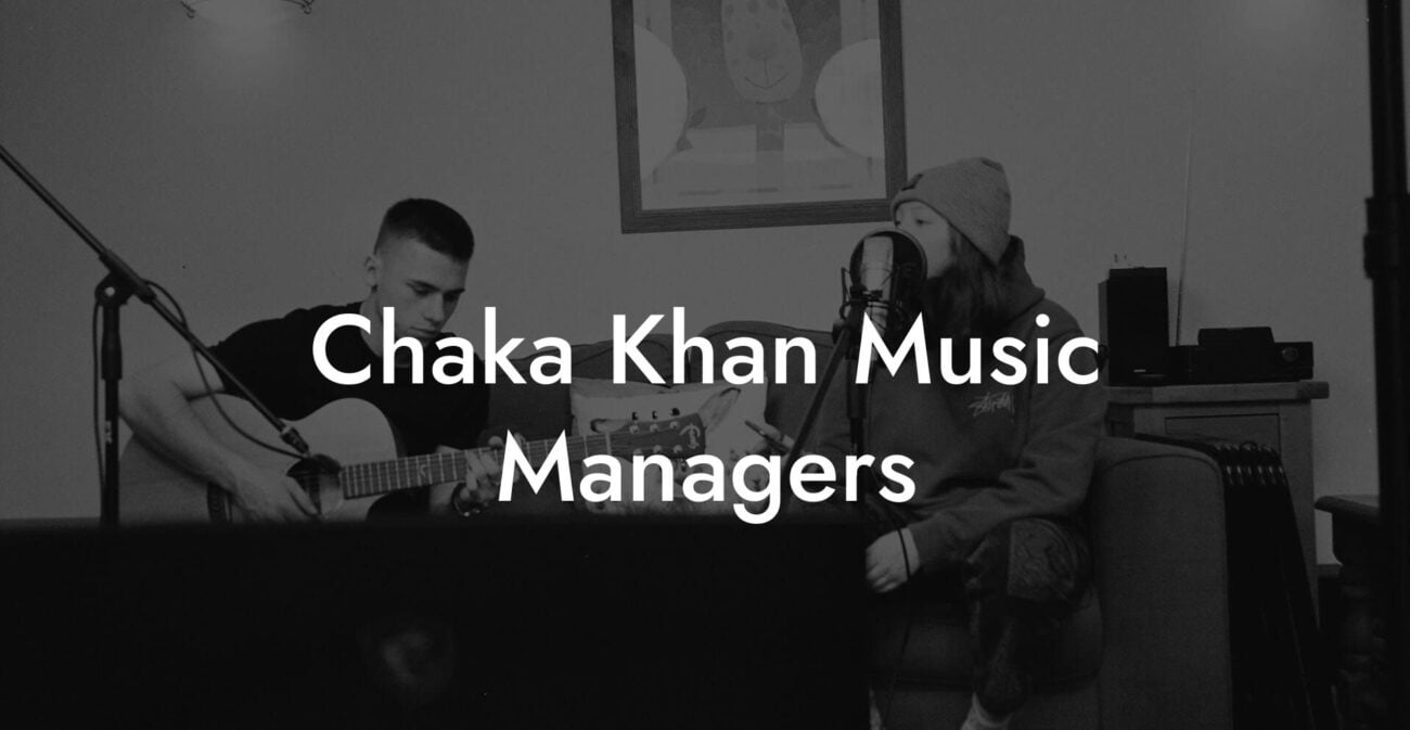 Chaka Khan Music Managers