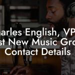 Charles English, VP at Best New Music Group Contact Details