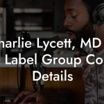Charlie Lycett, MD at RCA Label Group Contact Details