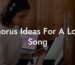 chorus ideas for a love song lyric assistant