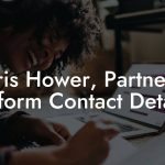 Chris Hower, Partner at Reform Contact Details