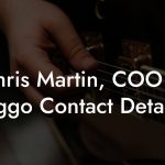 Chris Martin, COO at Jaggo Contact Details