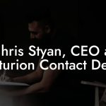 Chris Styan, CEO at Centurion Contact Details