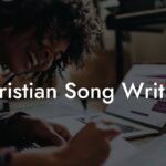 christian song writing lyric assistant