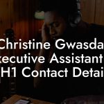 Christine Gwasda, Executive Assistant at VH1 Contact Details
