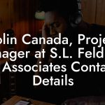 Colin Canada, Project Manager at S.L. Feldman & Associates Contact Details