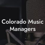 Colorado Music Managers