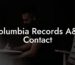 Columbia Records A&R Contact