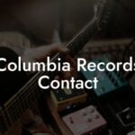 Columbia Records Contact
