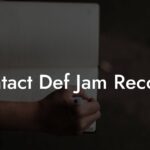 Contact Def Jam Records