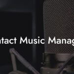 Contact Music Managers