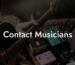 Contact Musicians