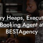 Cory Heaps, Executive Booking Agent at BESTAgency