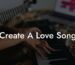 create a love song lyric assistant