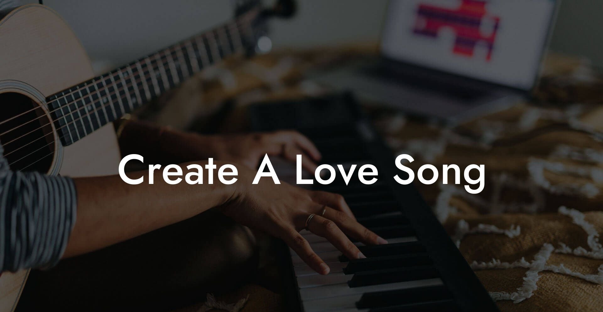 create a love song lyric assistant