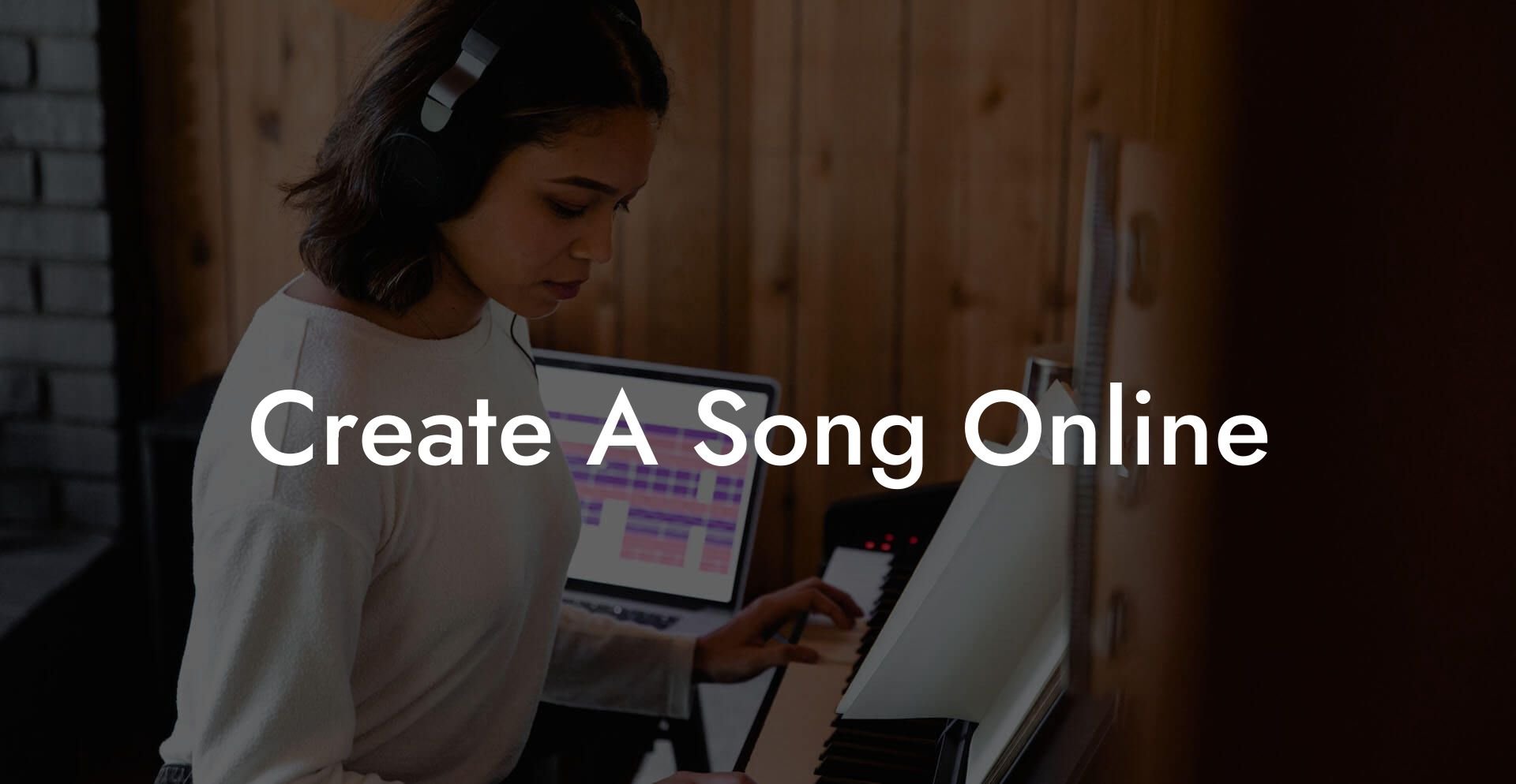 create a song online lyric assistant