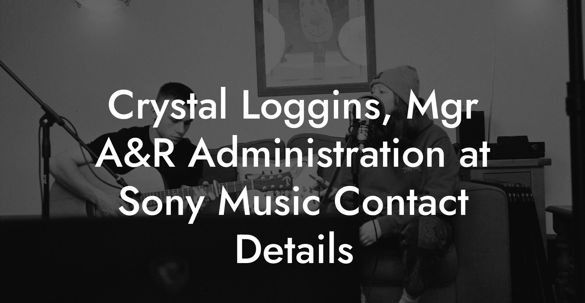 Crystal Loggins, Mgr A&R Administration at Sony Music Contact Details