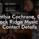 Cynthia Cochrane, GM at Rock Ridge Music LLC Contact Details