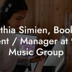 Cynthia Simien, Booking Agent / Manager at 965 Music Group