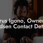 Cyrus Igono, Owner at Gadsen Contact Details