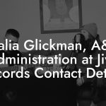 Dalia Glickman, A&R Administration at Jive Records Contact Details