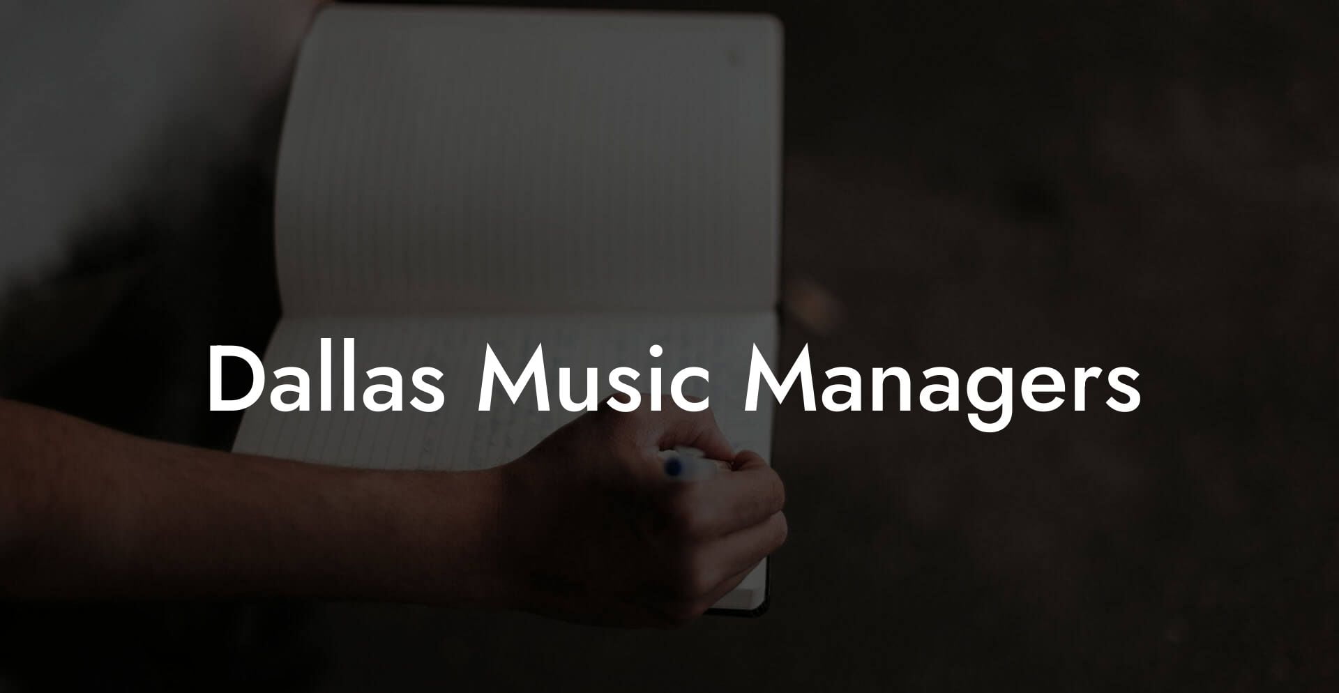 Dallas Music Managers