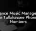 Dance Music Managers in Tallahassee Phone Numbers
