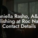 Daniella Rasho, A&R - Publishing at Roc Nation Contact Details