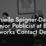 Danielle Spigner-Davis, Senior Publicist at BET Networks Contact Details