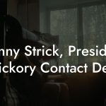 Danny Strick, President at Hickory Contact Details