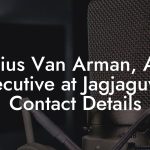 Darius Van Arman, A&R Executive at Jagjaguwar Contact Details