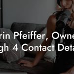Darrin Pfeiffer, Owner at High 4 Contact Details