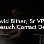 David Bither, Sr VP at Nonesuch Contact Details