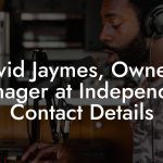 David Jaymes, Owner / Manager at Independent Contact Details