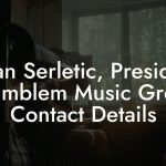Dean Serletic, President at Emblem Music Group Contact Details
