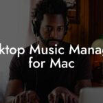 Desktop Music Managers for Mac