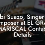 Deybi Suazo, Singer and composer at EL GRAN MARISCAL Contact Details