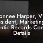 Dionnee Harper, Vice President, Marketing at Atlantic Records Contact Details