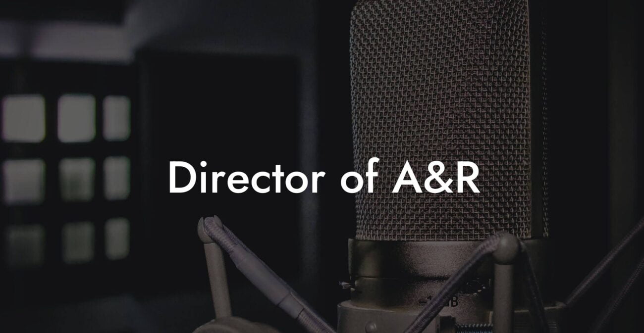 Director of A&R