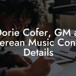Dorie Cofer, GM at Etherean Music Contact Details