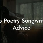Dub Poetry Songwriting Advice