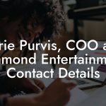 Durie Purvis, COO at 5 Diamond Entertainment Contact Details