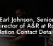 Earl Johnson, Senior Director of A&R at Roc Nation Contact Details