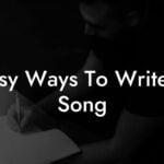 easy ways to write a song lyric assistant