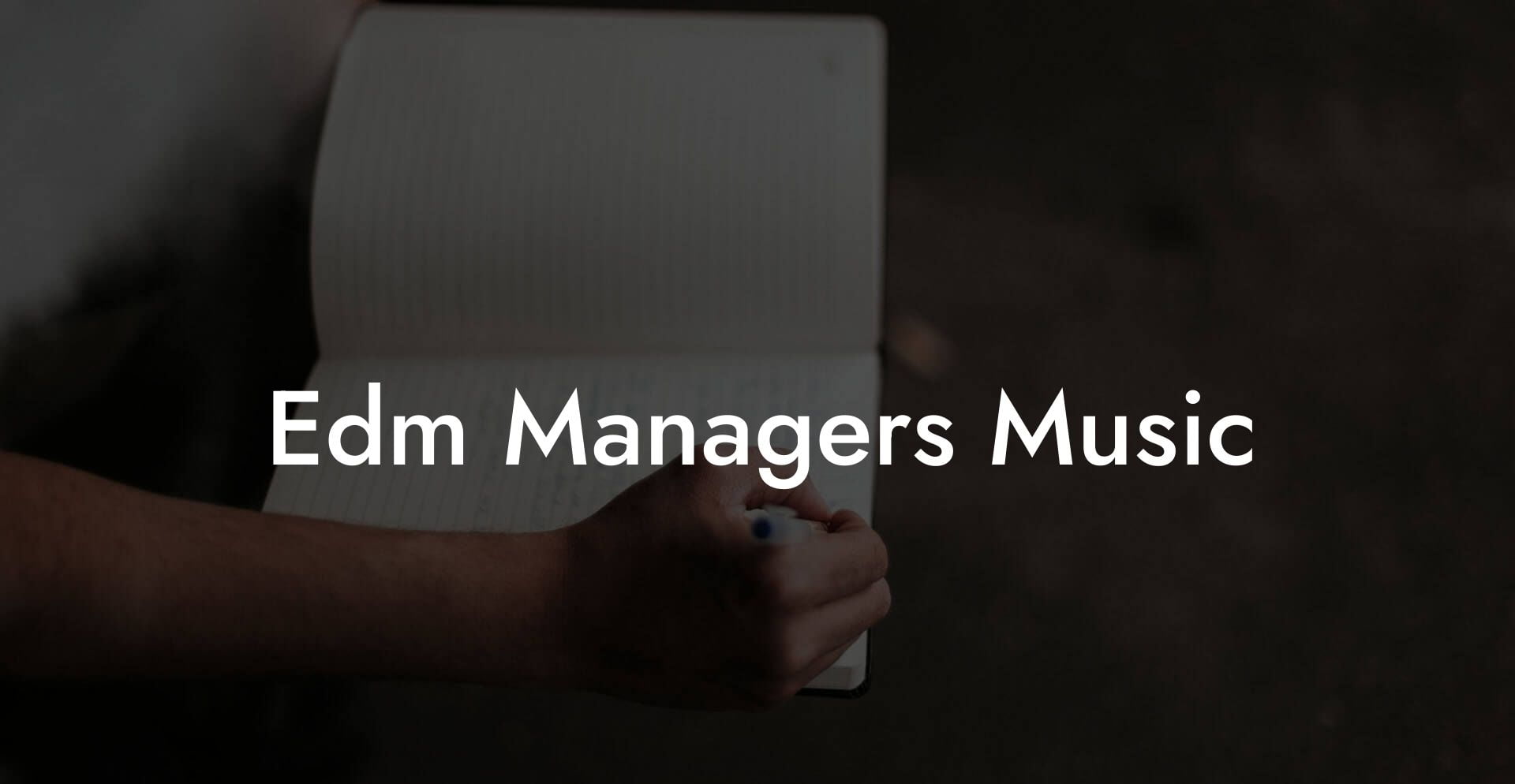 Edm Managers Music