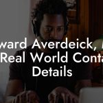 Edward Averdeick, MD at Real World Contact Details
