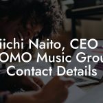 Eiichi Naito, CEO at DOMO Music Group Contact Details