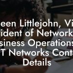 Eileen Littlejohn, Vice President of Network and Business Operations at BET Networks Contact Details