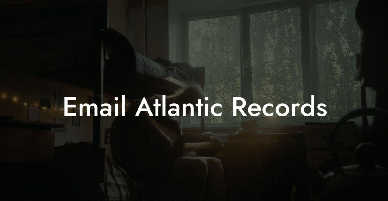 Email Atlantic Records